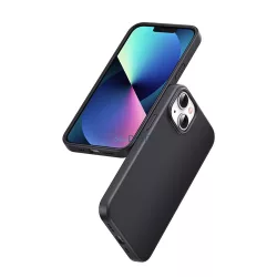   Ugreen LP626 Silky Silky szilikon védő tok Gumiból készült rugalmas szilikon telefon tok iPhone 14 Plus fekete (90920)