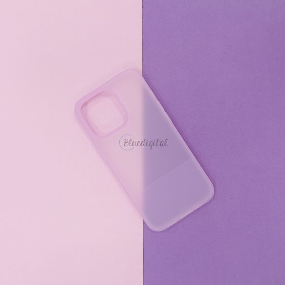Kingxbar sima sorozat telefontok iPhone 13 szilikon telefontok rózsaszín