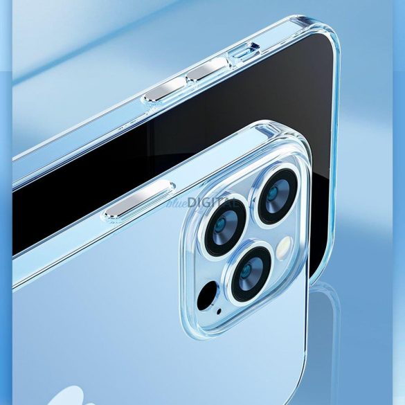 Kingxbar Elegant Series tok iPhone 13 Pro tok hátsó tok átlátszó