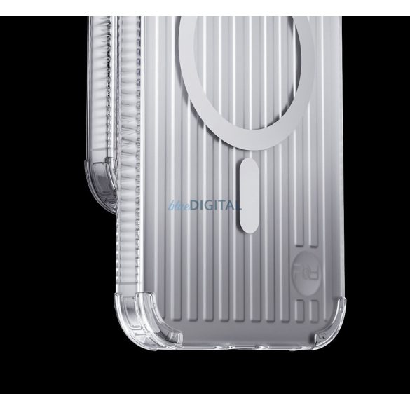 Kingxbar PQY Go Out sorozat mágneses tok iPhone 14 Pro MagSafe lézer színű