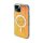 MagSafe Kingxbar PQY Crack Series szilikon tok iPhone 15 - holografikus