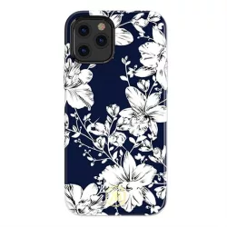   Kingxbar Blossom telefontok díszített eredeti Swarovski kristályokkal iPhone 12 mini többszínű (Lily)