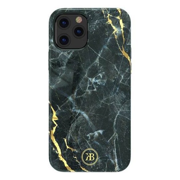 Kingxbar Marble Series-Black iPhone 12 mini 5.4 ''