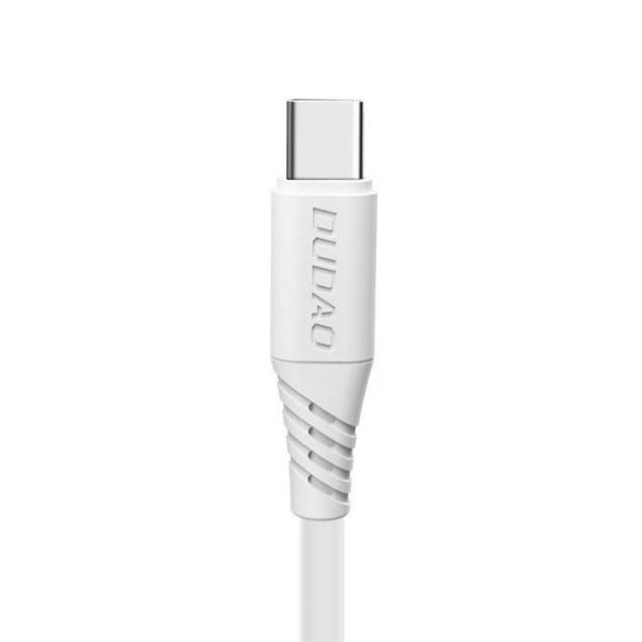 Dudao USB / type-c USB FASST töltés adatkábel 5A 1m fehér (L2T 1m fehér)