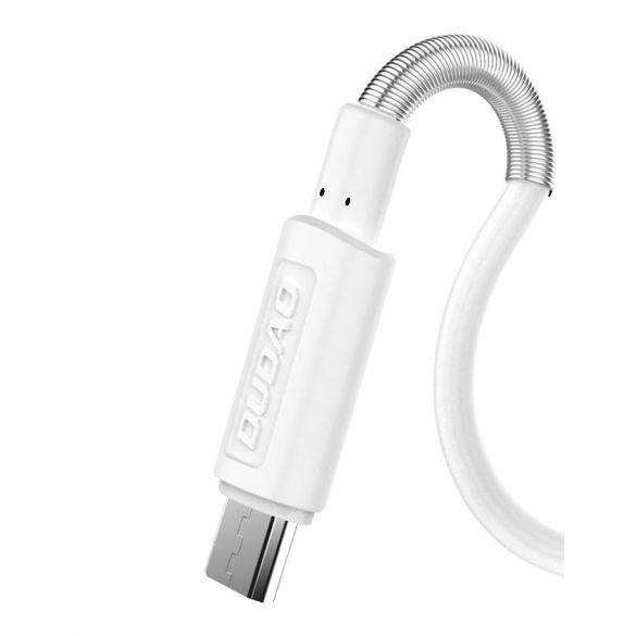 Dudao 2x USB Home Travel EU adapter fali töltő 5V / 2.4a + Type-c USB kábel fehér (A2EU + Type-c fehér)