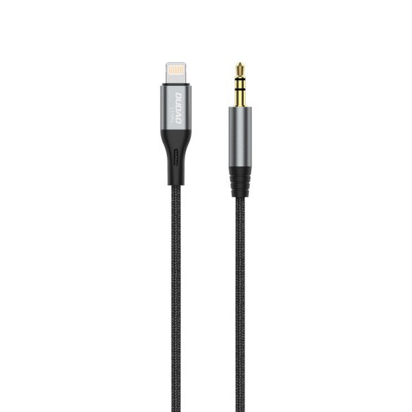 Dudao audio kábel Lightning - mini jack 3.5mm szürke (L11PRO)