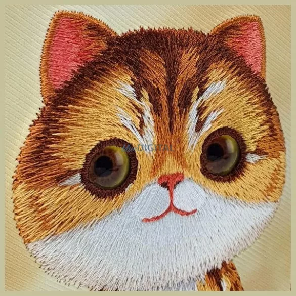 Nimmy Big Eyed Pet 2.0 macskás tok iPhone 15 Pro – zöld