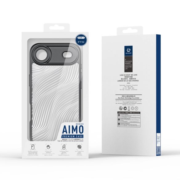 Dux Ducis Aimo tok iPhone Air - fekete