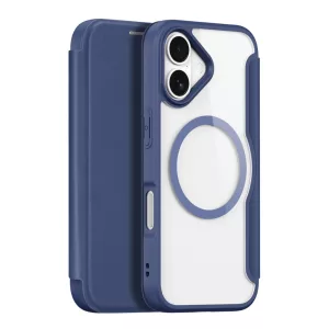 Dux Ducis Skin X Pro MagSafe-kompatibilis könyvtok iPhone Air - kék