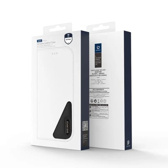 Dux Ducis Hivo könyvtok Samsung Galaxy S25 Edge - fekete