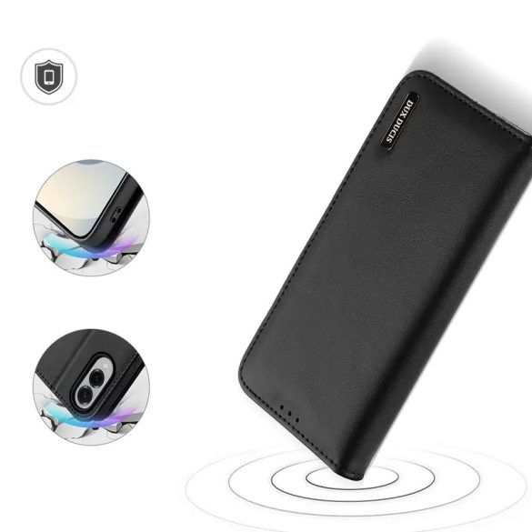 Dux Ducis Hivo könyvtok Samsung Galaxy S25 Edge - fekete