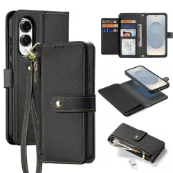   Dux Ducis Lava MagSafe-kompatibilis könyvtok Samsung Galaxy S25 Edge - fekete