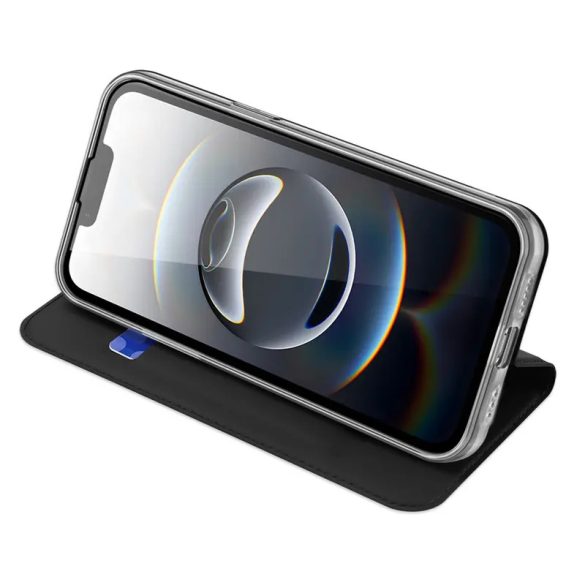Dux Ducis Skin Pro könyvtok iPhone 16e - fekete