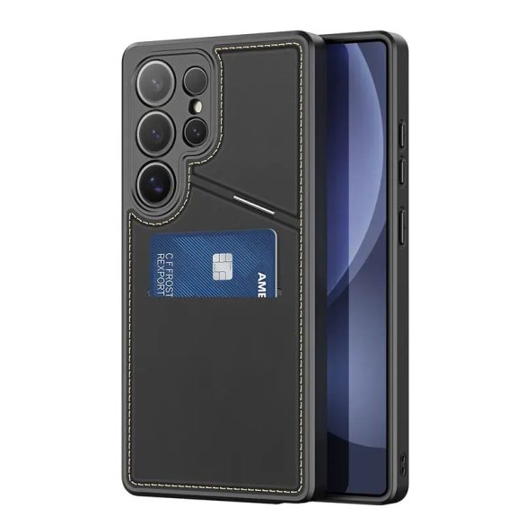Dux Ducis Rafi II tok Samsung Galaxy S25 Ultra - fekete