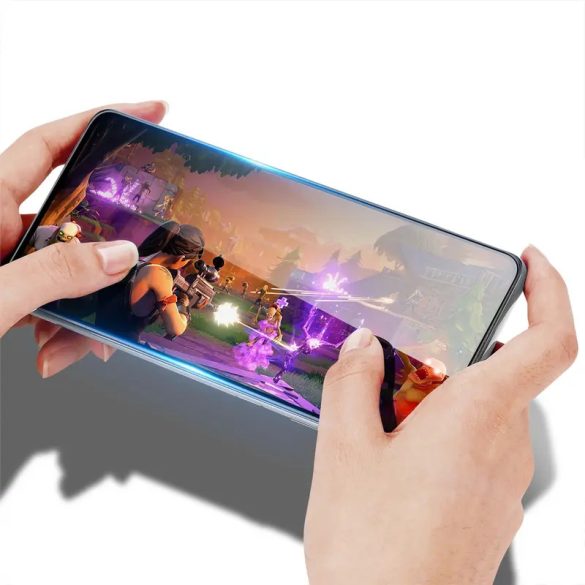Dux Ducis betekintésvédett edzett üveg fekete szegéllyel Samsung Galaxy S25