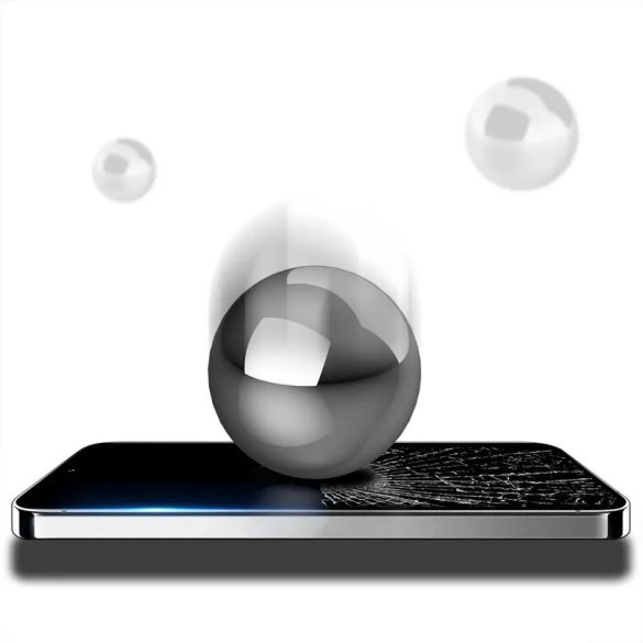 Dux Ducis betekintésvédett edzett üveg fekete szegéllyel Samsung Galaxy S25 Plus
