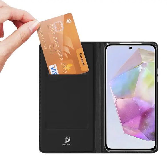 Dux Ducis Skin Pro könyvtok Samsung Galaxy A36/A56 - fekete