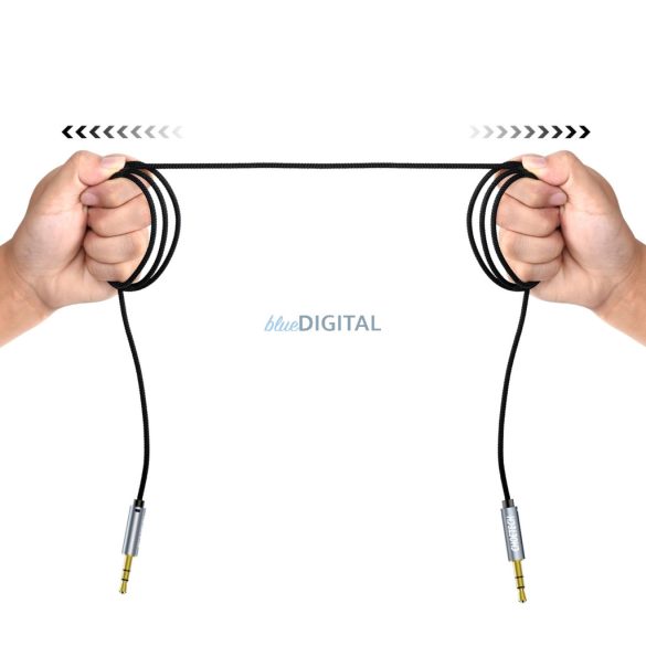 Choetech AUX002 3.5mm jack (apa) - 3.5mm jack (apa) kábel kábel 1.2m - fekete