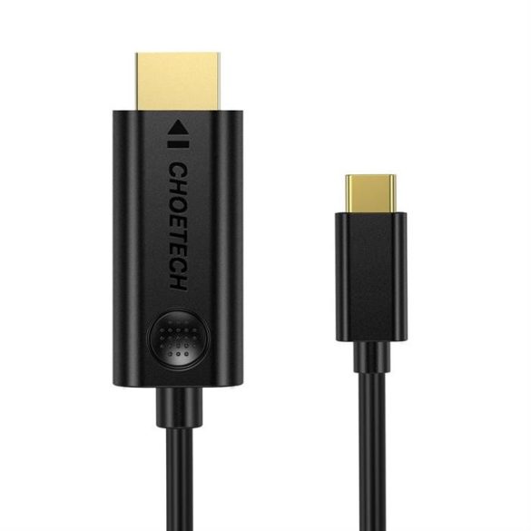 CHOETECH kábel USB type-c - HDMI 4K 30Hz 3M fekete kábel (XCH-0030)