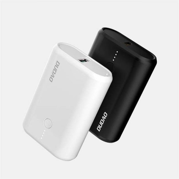 Dudao K14 10,000mAh grafén Power Bank külső akkumulátor Fekete