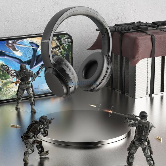 Dudao X22Pro Bluetooth 5.3 fejhallgató - fekete