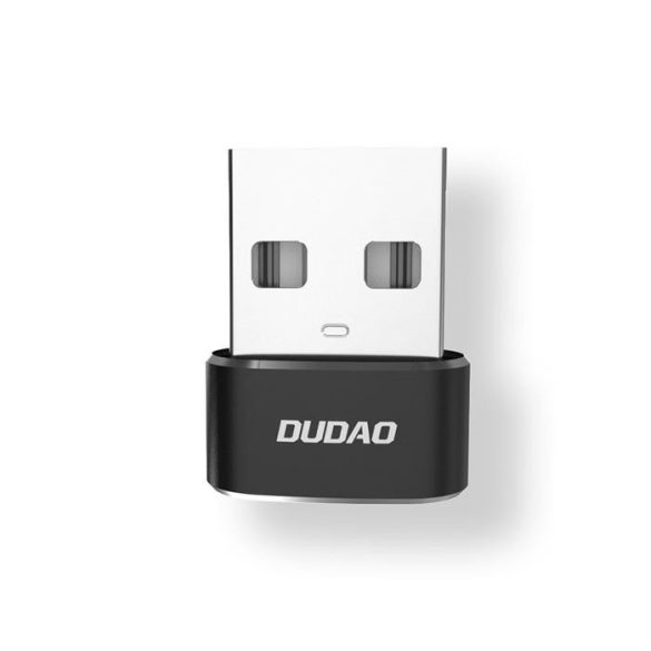 Dudao átalakító Type-c USB USB adapter csatlakozó fekete (L16AC fekete)