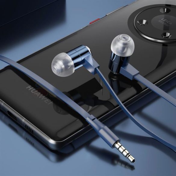 Dudao fül fülhallgató 3,5 mm Mini Jack Headset Blue (X13s)