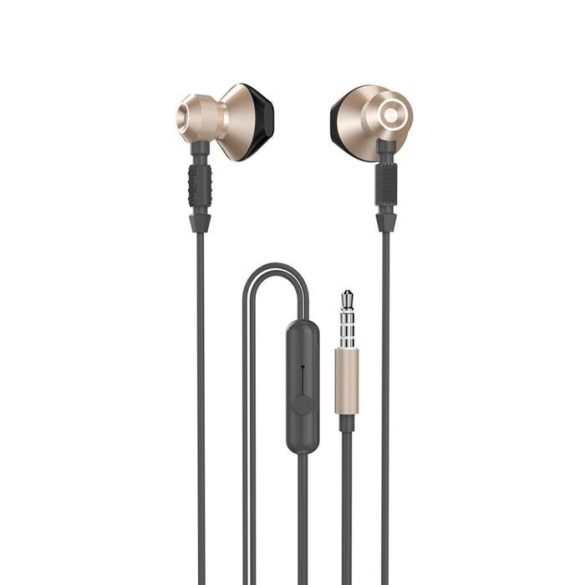 Dudao X2C Metal fülhallgatók arany