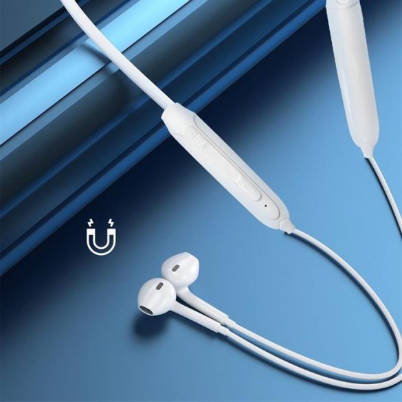 Dudao U5B Mágneses szívás fülhallgató fehér