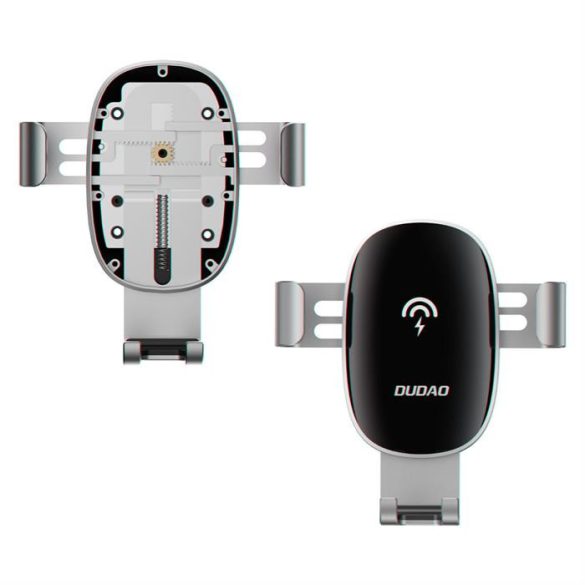 Dudao F3Pro 15W vezeték nélküli Gravity Légbeömlő autó telefontartó fekete