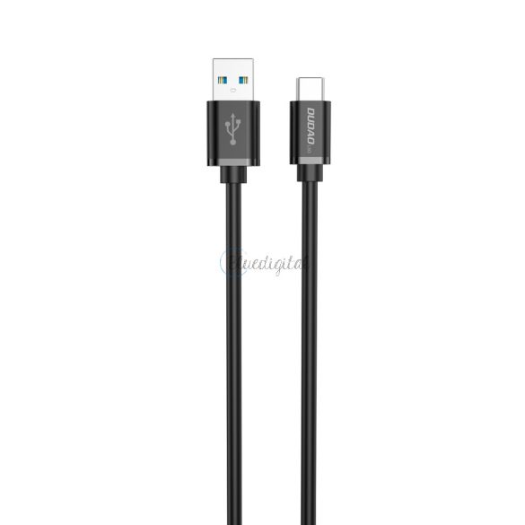 Dudao kábel USB kábel - USB Type C szuper gyors töltés 1 m fekete (l5g -fekete)