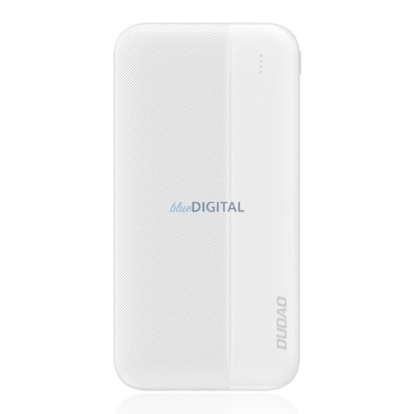 Dudao powerbank 20000mAh 2xUSB-A 10W fehér (K4S+)