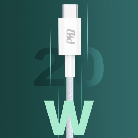 Dudao L6E kábel USB Type-C - Lightning PD 20W kék (L6E)