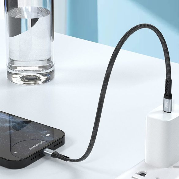 Dudao L10P kábel USB Type-C - Lightning PD20W fekete (L10P)