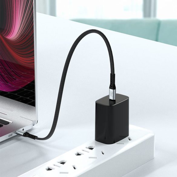 Dudao L10C kábel USB Type-C - USB Type-C PD100W fekete (L10C)