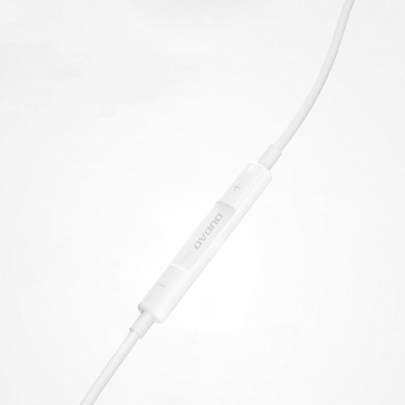 Dudao X14PROL-W1 fülhallgató Lightning csatlakozóval fehér (X14PROL-W1)
