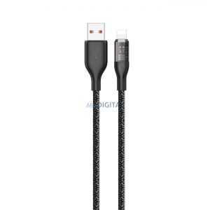 Gyors töltőkábel 30W 1m USB - Lightning Dudao L22L - szürke