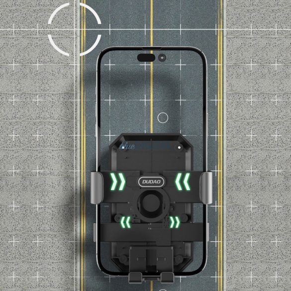 Dudao F7C+ kerékpár / motorkerékpár telefontartó - fekete