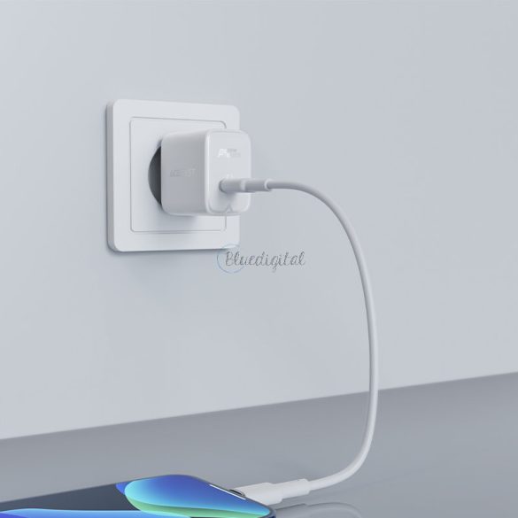 ACEFFORT gyors töltő USB type-c 20W Power Delivery fekete (A1 EU fekete)