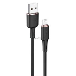   ACEFAST CABL MFI USB - Lightning 1,2M, 2.4A fekete (C2-02 fekete)