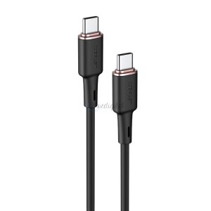 AceFast kábel USB type-c - USB Type-c 1,2 m, 60W (20V / 3a) fekete (C2-03 fekete)