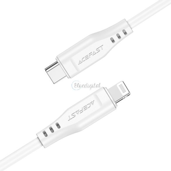 AceFast kábel MFI USB type-c - Lightning 1.2m, 30W, 3A fekete (C3-01 fekete)