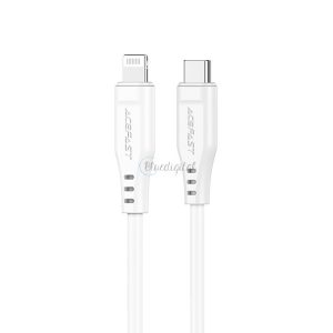 ACEFAST CABL MFI USB Type C - Lightning 1,2 m, 30W, 3a fehér (C3-01 fehér)