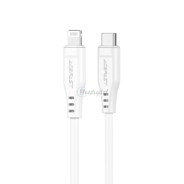 ACEFAST CABL MFI USB Type C - Lightning 1,2 m, 30W, 3a fehér (C3-01 fehér)