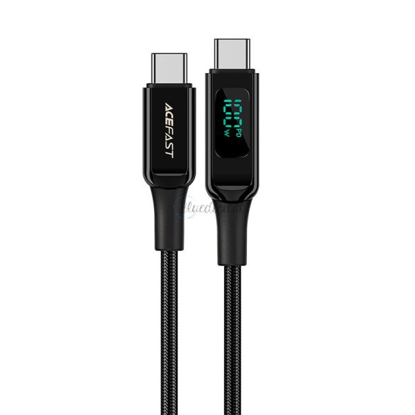 AceFast kábel USB type-c - USB type-c 2M, 100W (20V / 5A) fekete (C6-03 fekete)
