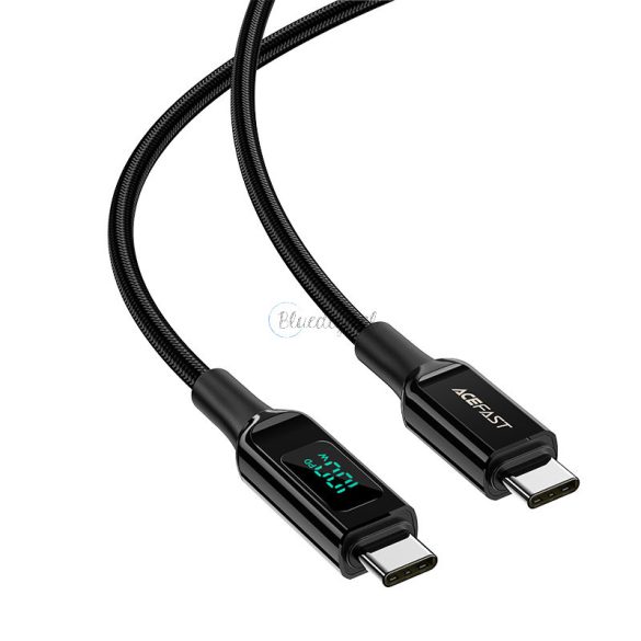 AceFast kábel USB type-c - USB type-c 2M, 100W (20V / 5A) fekete (C6-03 fekete)