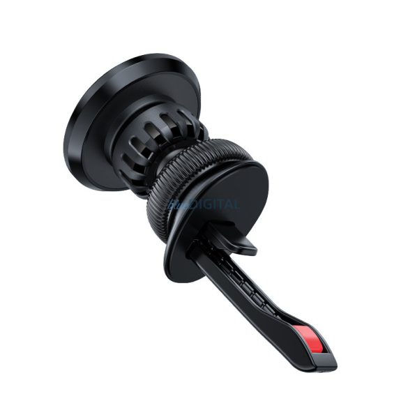 Acefast mágneses autós telefontartó szellőzőrácshoz fekete (D7 fekete)