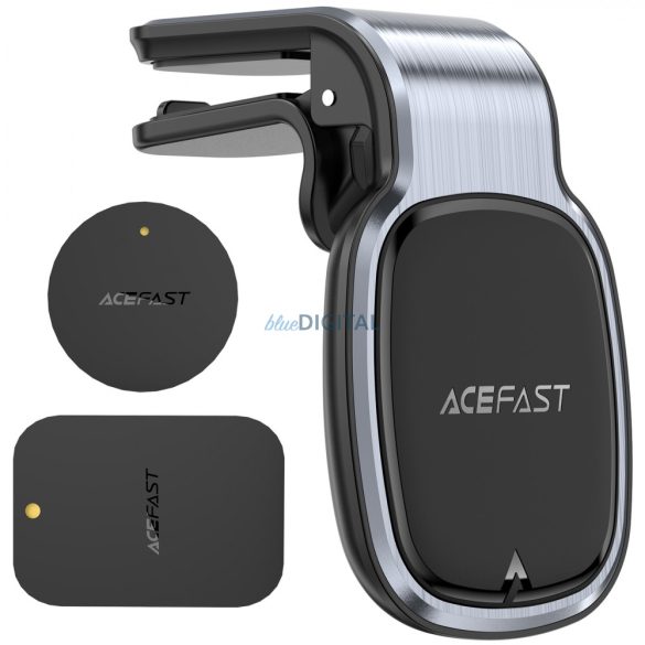 Acefast mágneses autós telefontartó szellőzőrácshoz szürke (D16 szürke)