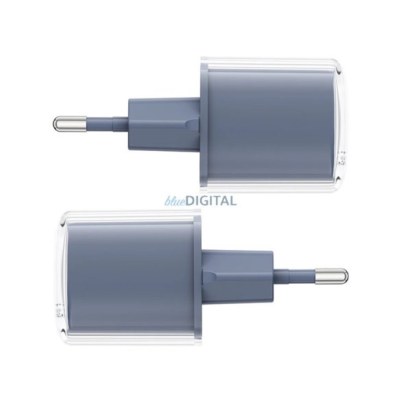 Acefast A53 hálózati töltő kijelzővel 1xUSB-C csatlakozással PD 30W GaN - szürke