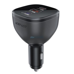 Acefast B14 autós töltő 1xUSB-A és 2xUSB-C csatlakozással 165W - fekete